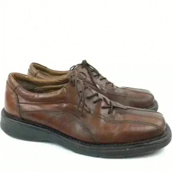 Kenneth Cole Reaction Oxford 9 M Italian Leather - Picture 2 of 9